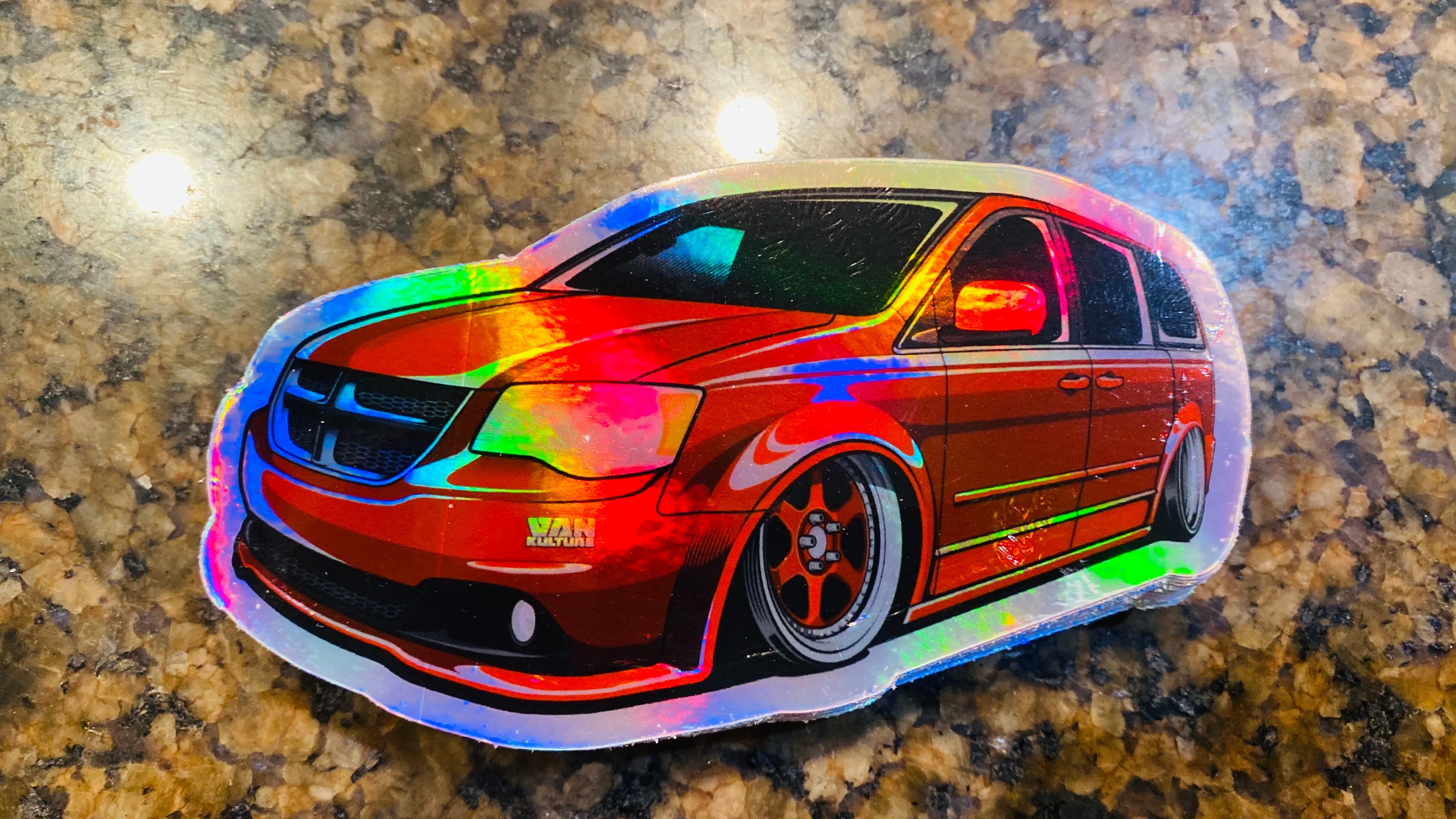 Holographic Van Decals V1 collection