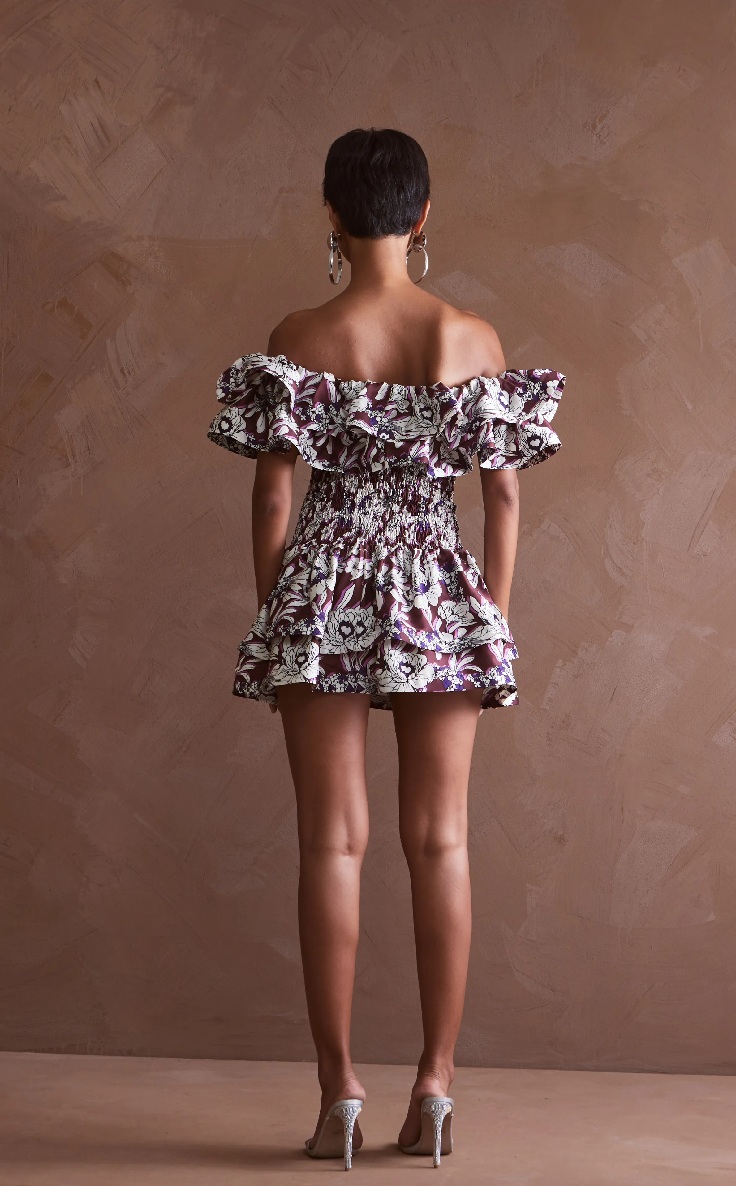 IPANEMA DRESS - BROWN FLORAL