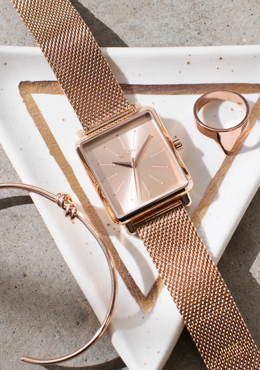 K Squared Milanese - All Rose Gold