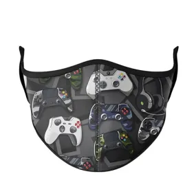 Kids Game Controllers Fashion Face Mask by Top Trenz - One Size (8 )