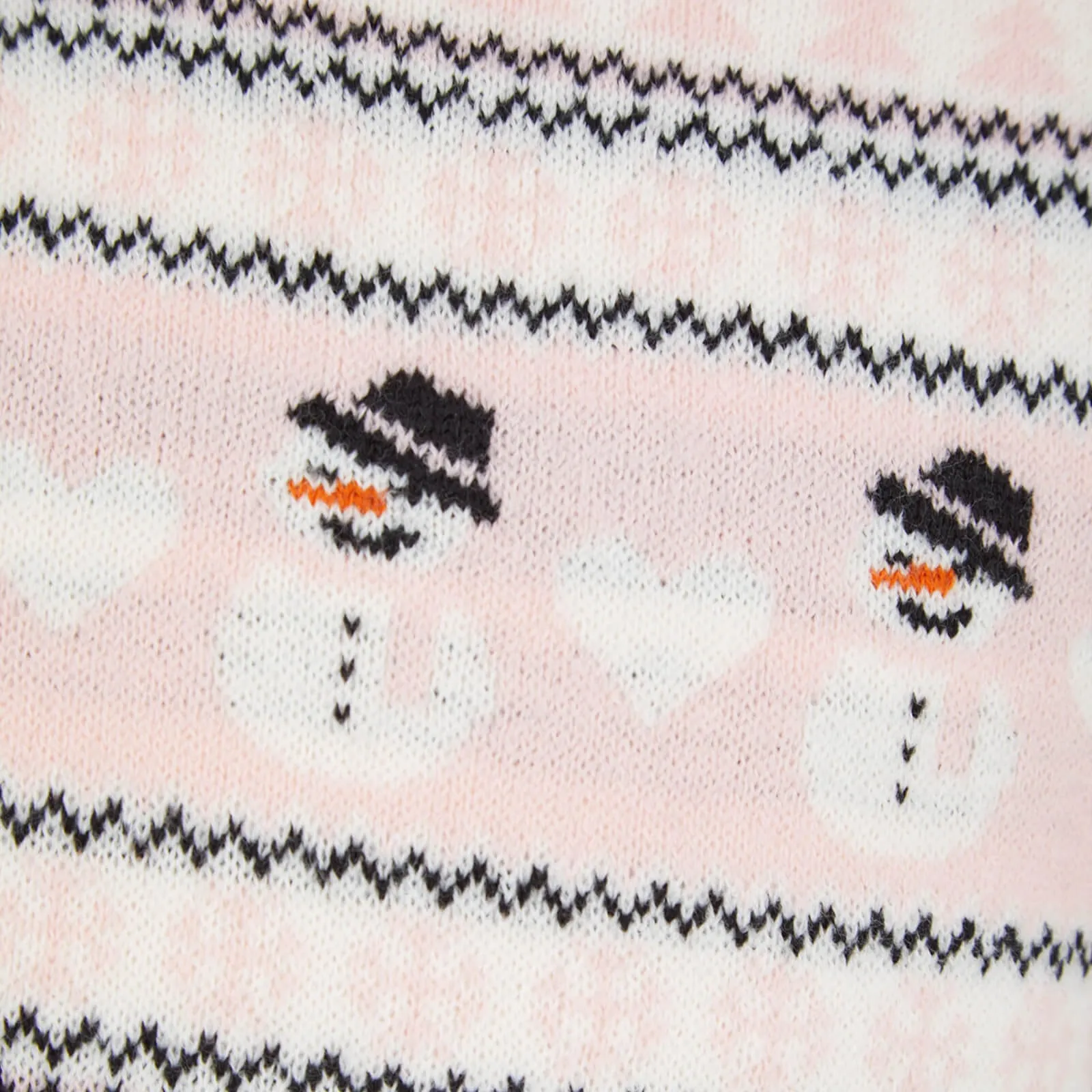 Kids Snowman Traditional Pattern Christmas Jumper