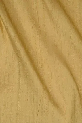 Light Gold Dupioni Silk Fabric