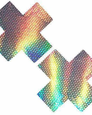 Liquid Party Holographic X Factor Pasties