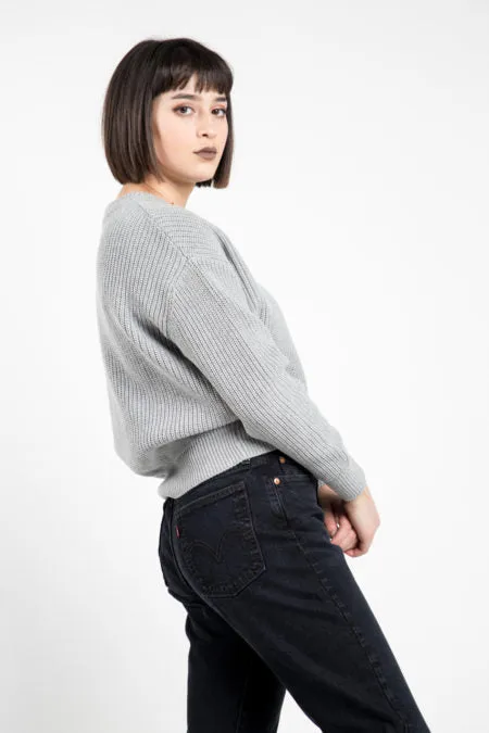 Mikala 2.0 Jumper - Light Grey Melange