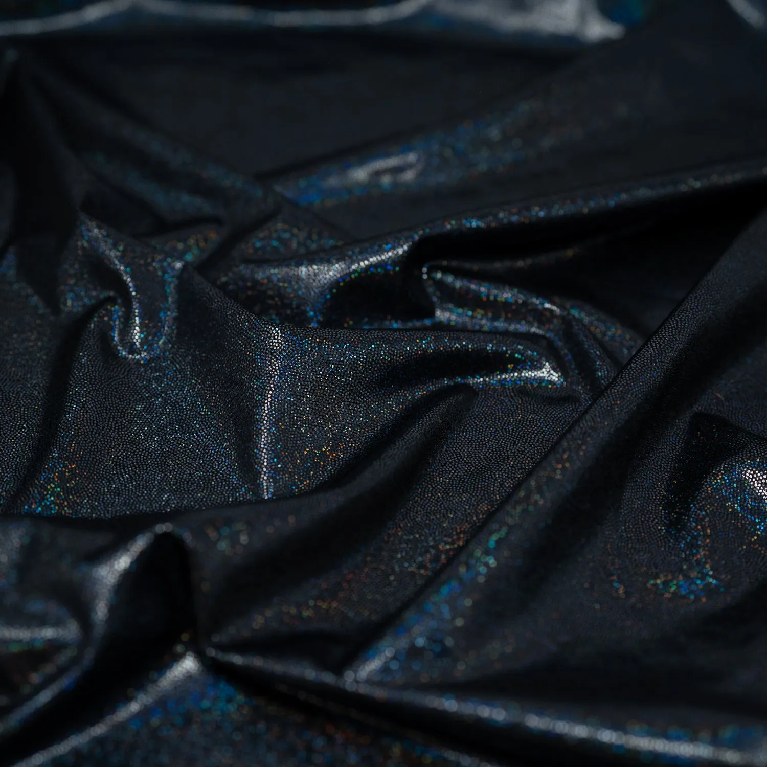 Mini Sparkle Foiled Spandex Fabric | Blue Moon Fabrics