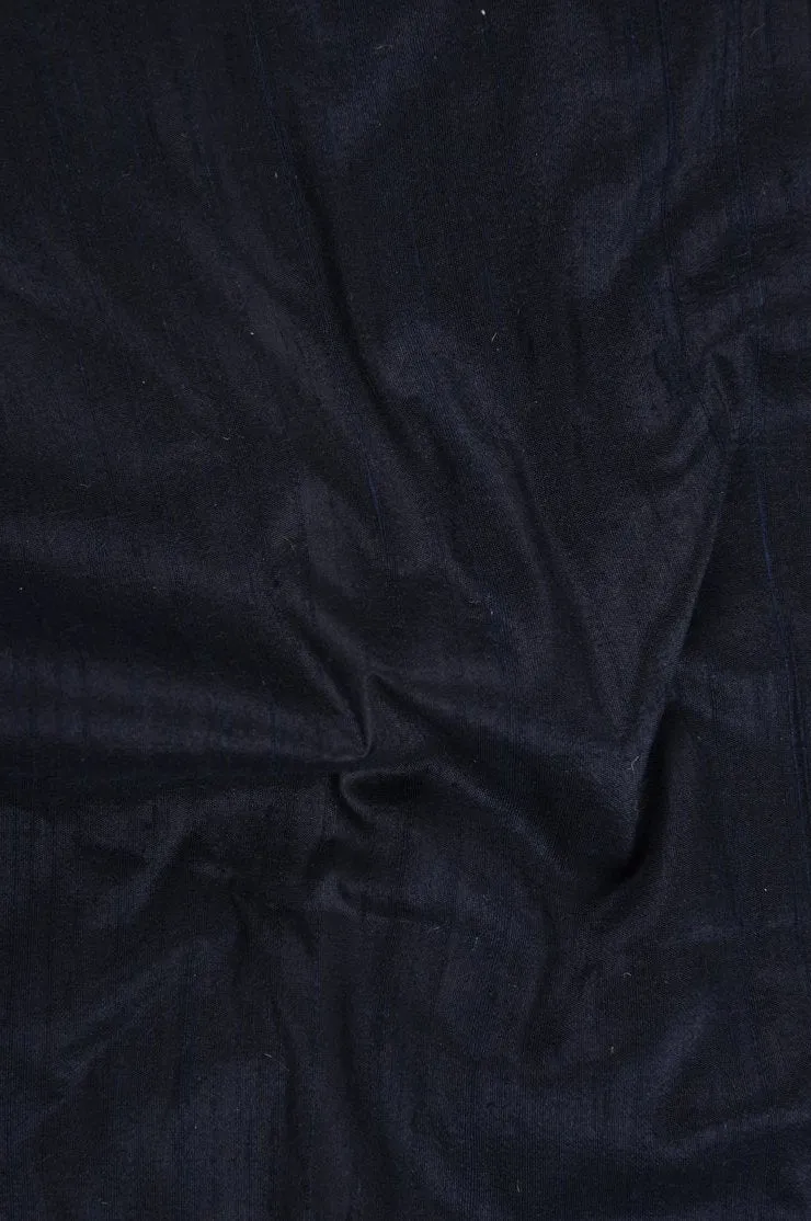 Mood Indigo Dupioni Silk Fabric