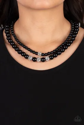 Necklaces Brilliant Ballerina - Black N2323