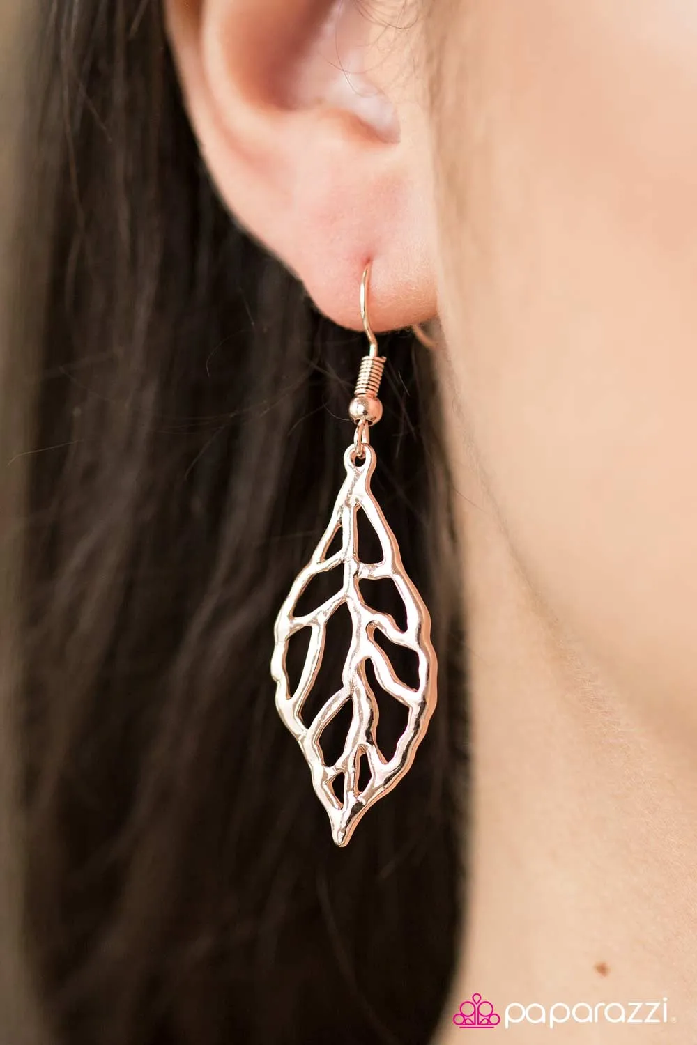 Open Door Jewelry - BeLEAF In Me Earrings - Paparazzi Accessories