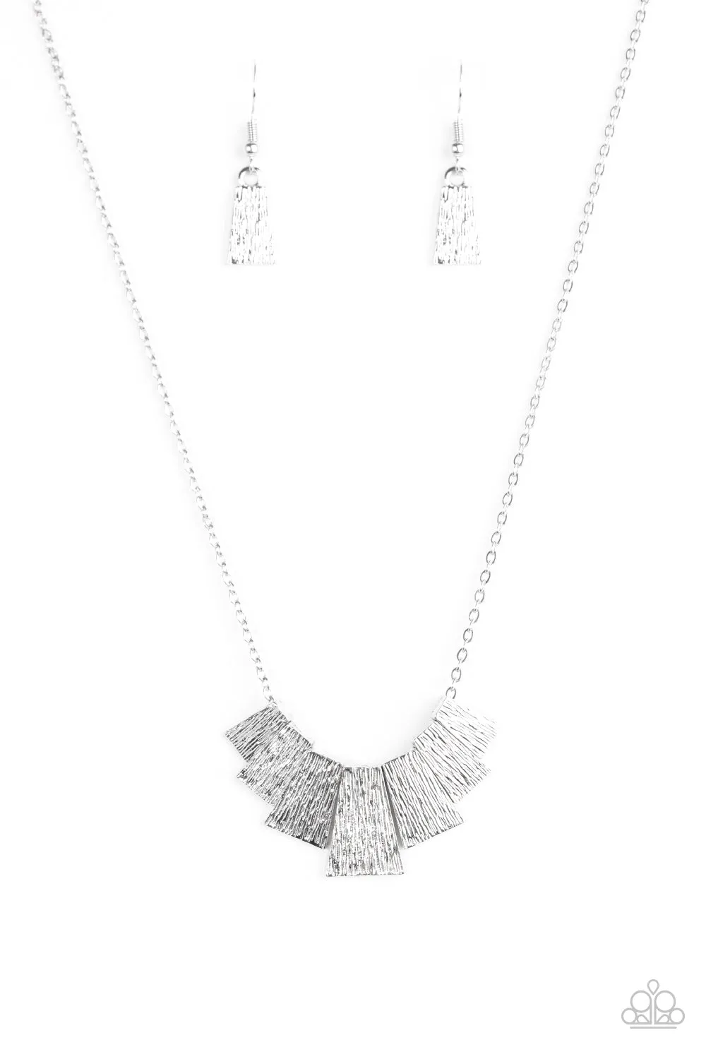 Open Door Jewelry - Cry Wolf - Silver Necklace - Paparazzi Accessories