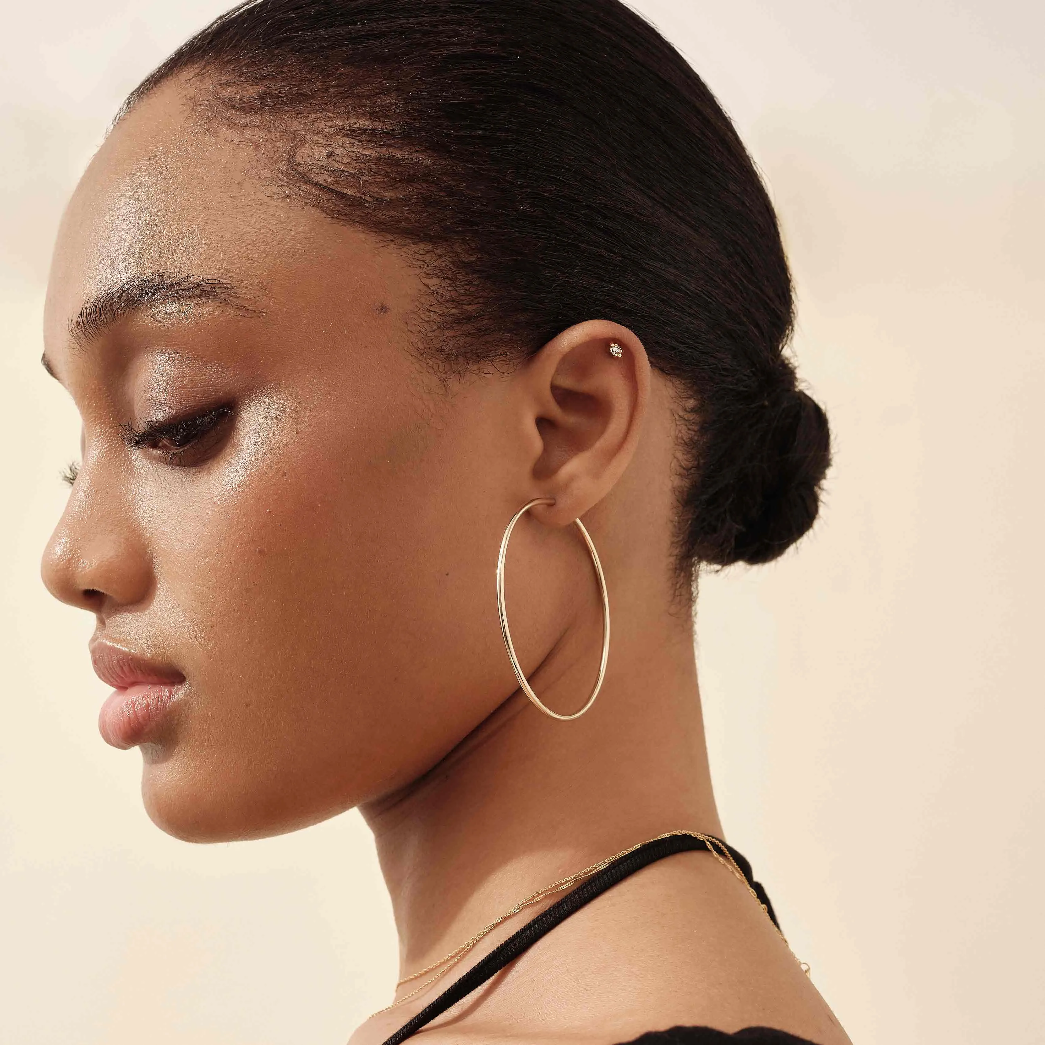 Oversized Infinity Hoop Earrings