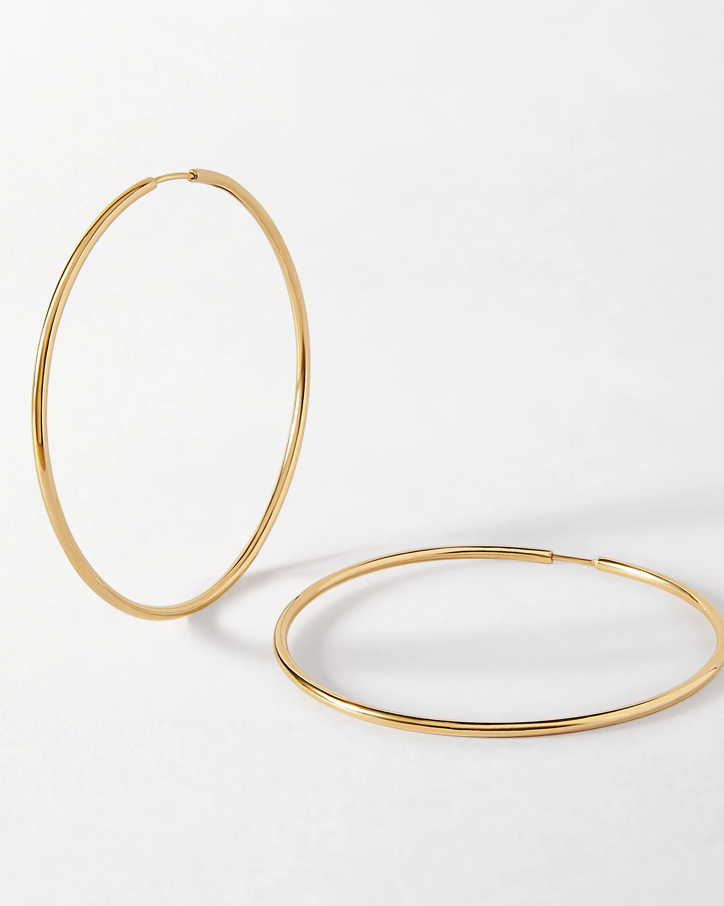 Oversized Infinity Hoop Earrings