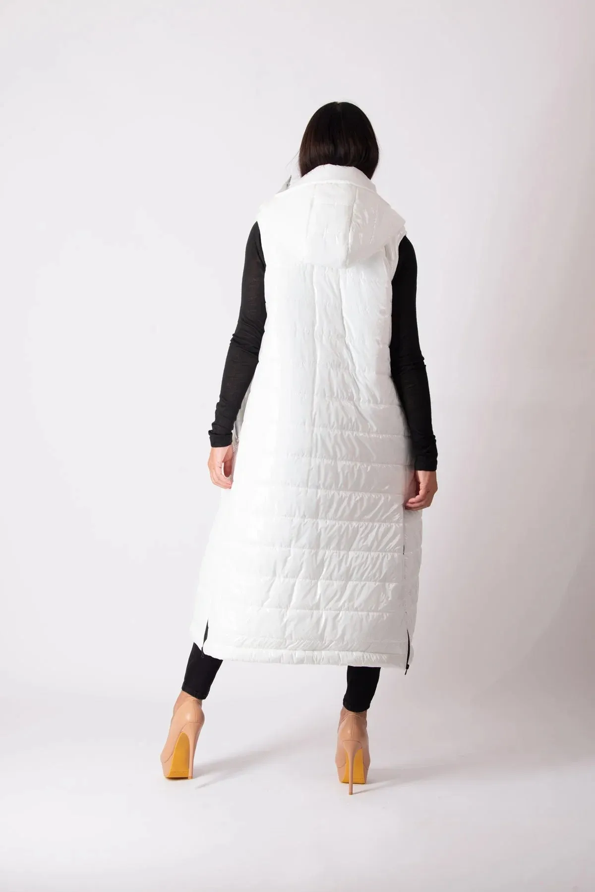 OXANA Sleeveless Puffer Jacket on SALE