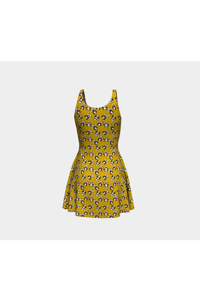 Pandamonium Flare Dress