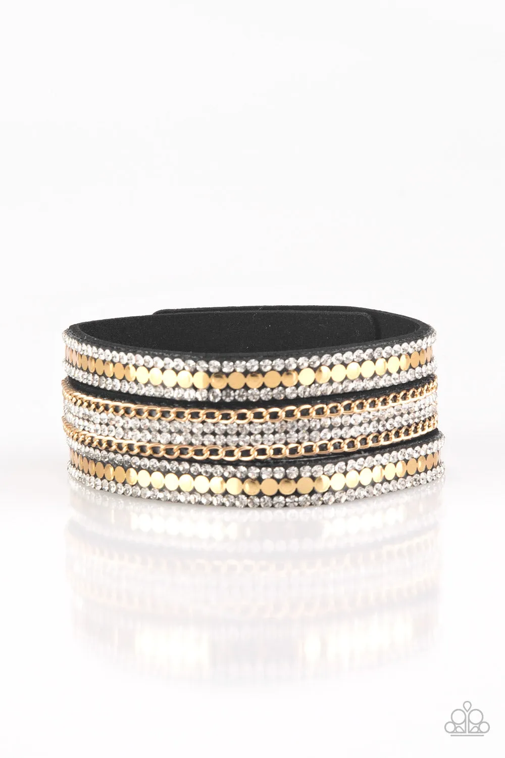 Paparazzi Fashion Fanatic Bracelet Gold