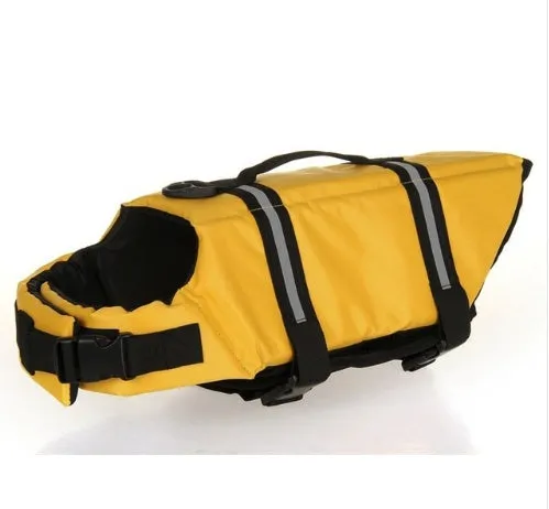 Pet swimwear cute dog life jacket dog swimwear big middle dog safety coat