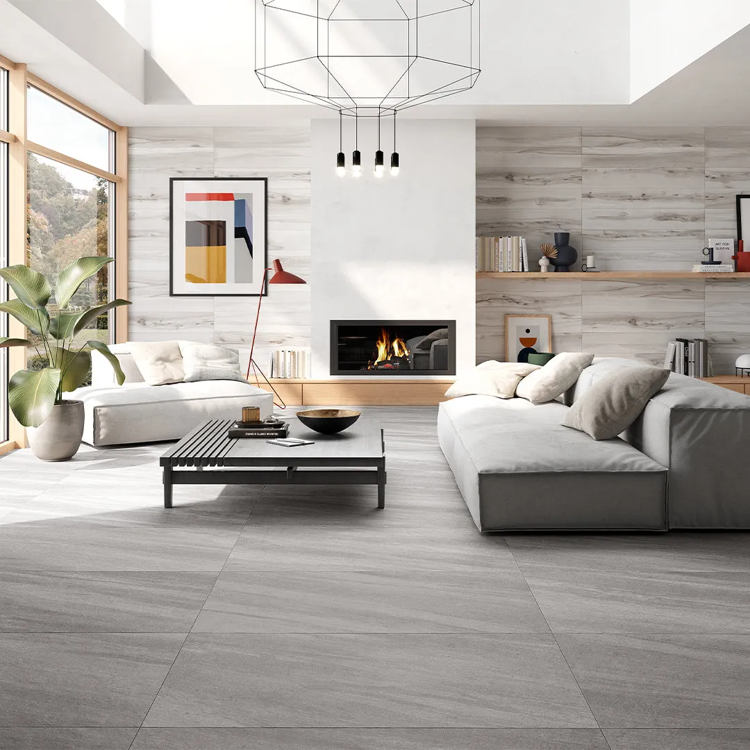 Pillar Gray, 24" x 48" - Porcelain Tile