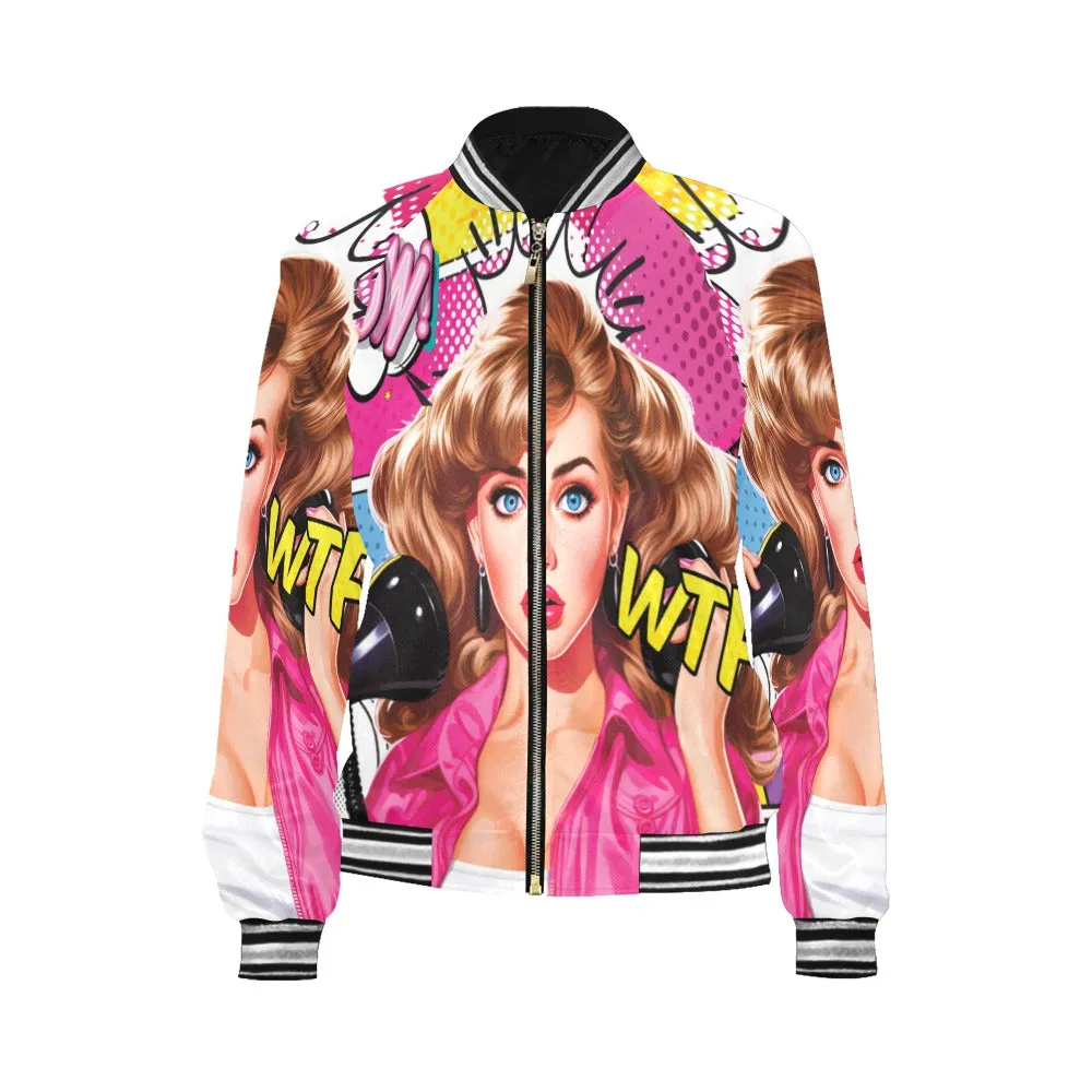 Pop art awd444 Bomber Jacket for Women