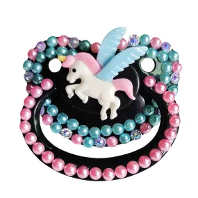 Prancing Pegasus Deco Pacifier