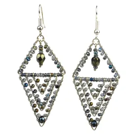 Pyramid Earrings Grays Lucias Imports