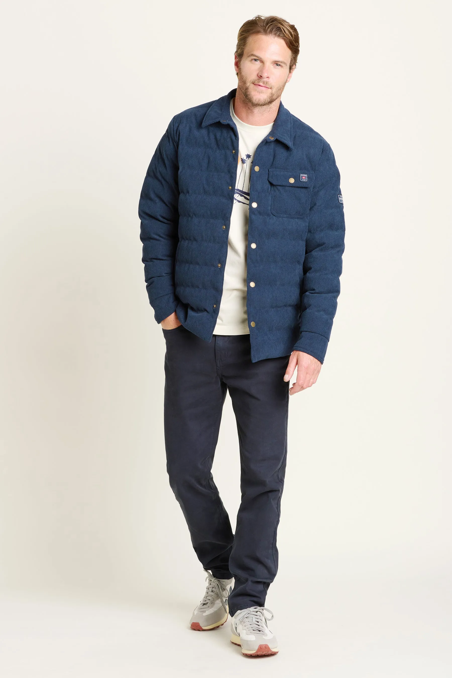 Quilted Corduroy Shacket