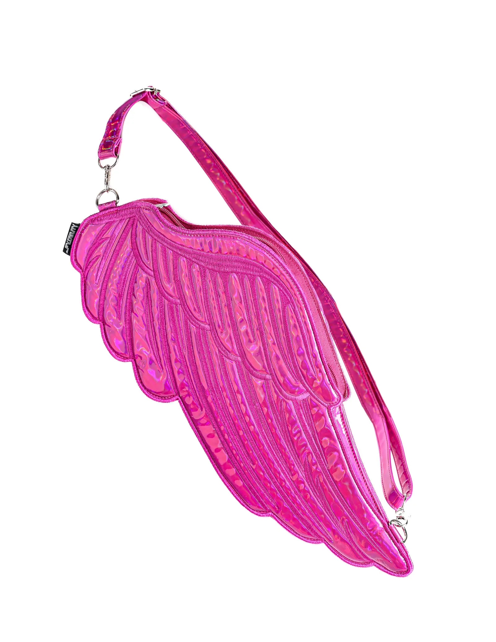 Quiver / Clutch Bag | WINGS | Laser Pink