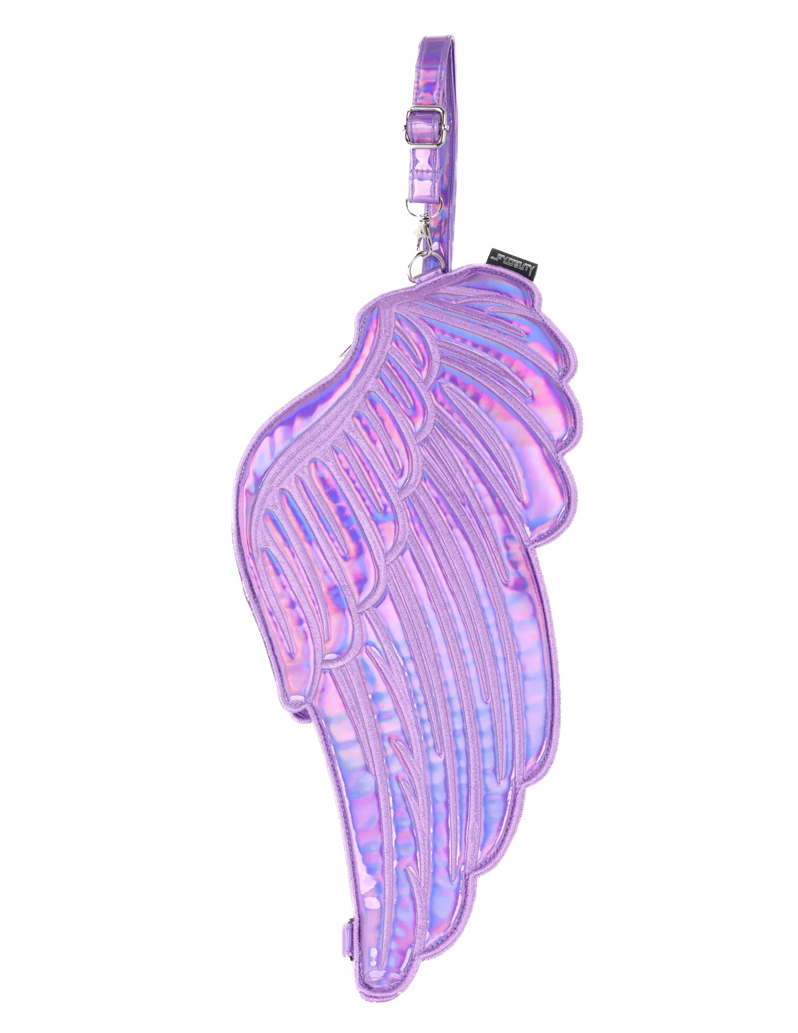 Quiver / Clutch Bag | WINGS | Laser Purple