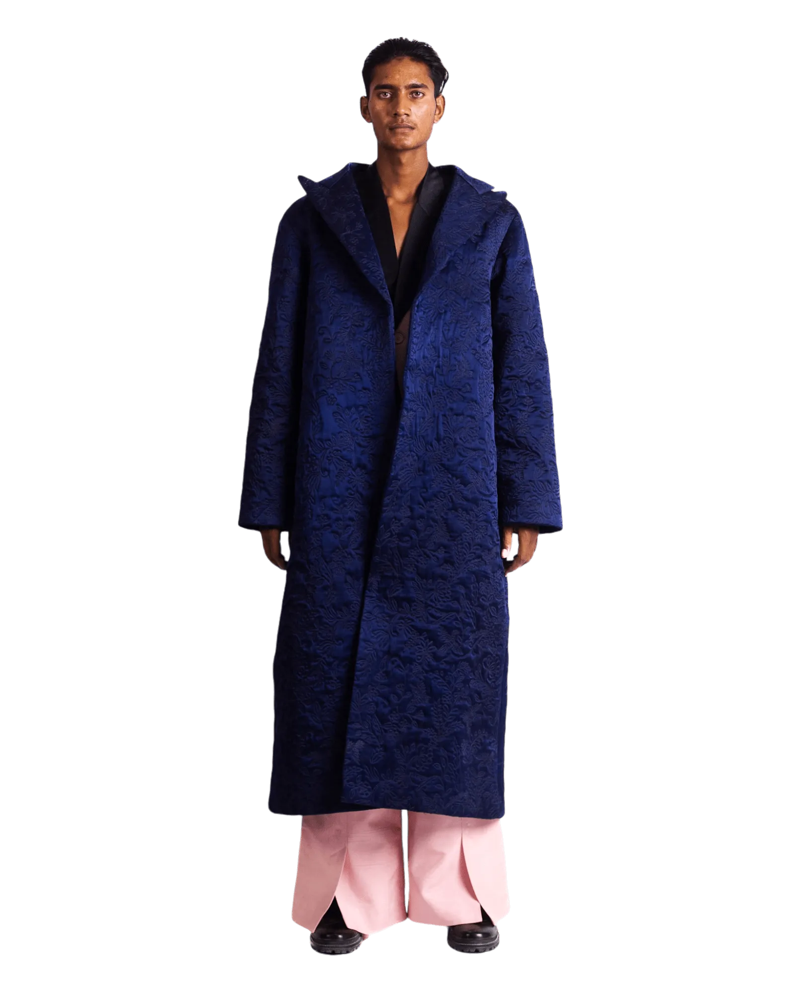 "HER MAJESTY" QUILTED LONG COAT