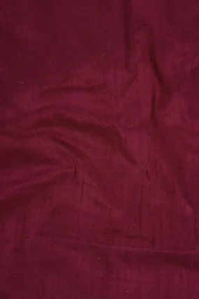 Red Wine Dupioni Silk Fabric