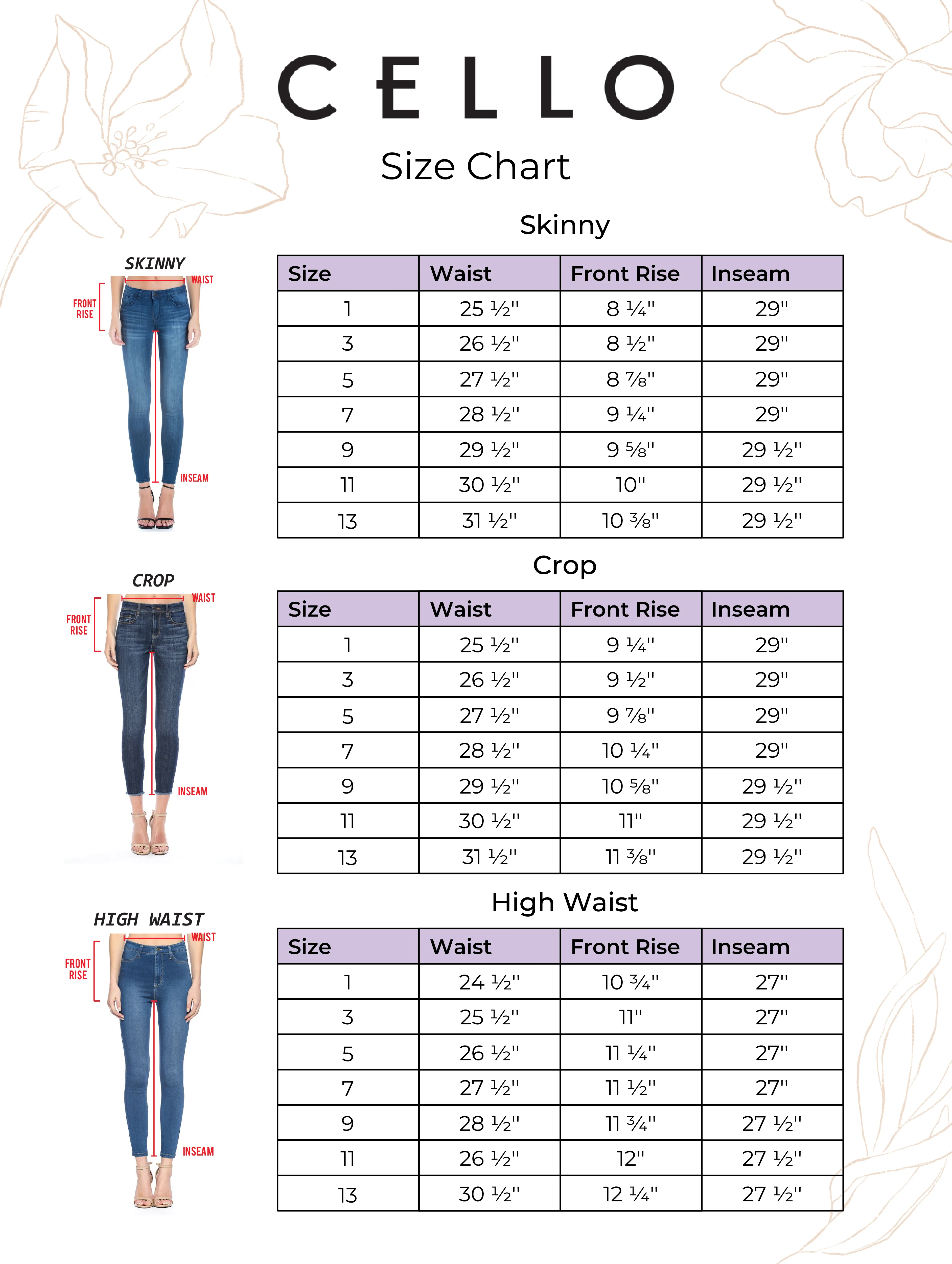 Rhonda High-Rise Straight by Cello Jeans