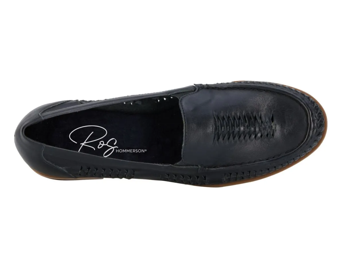 Ros Hommerson Wendy Women Slip-on Shoes In Black Nappa Leather