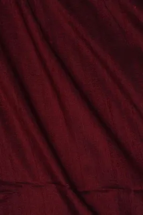 Rosewood Red Dupioni Silk Fabric