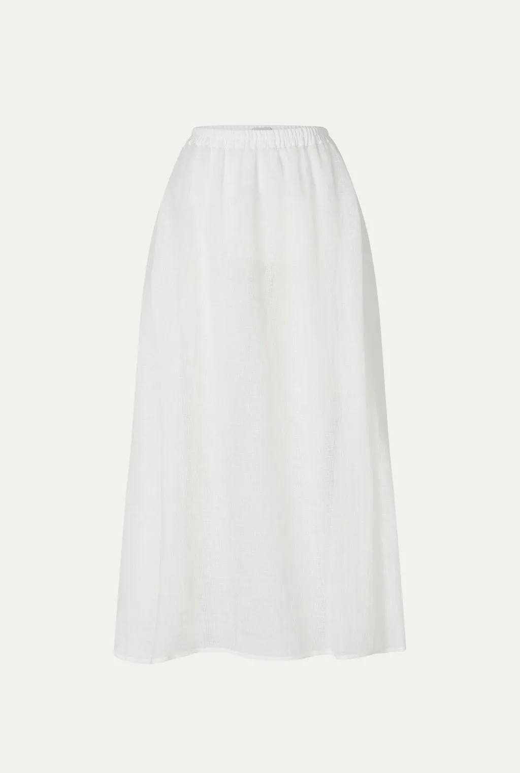 SANAFIR light linen skirt