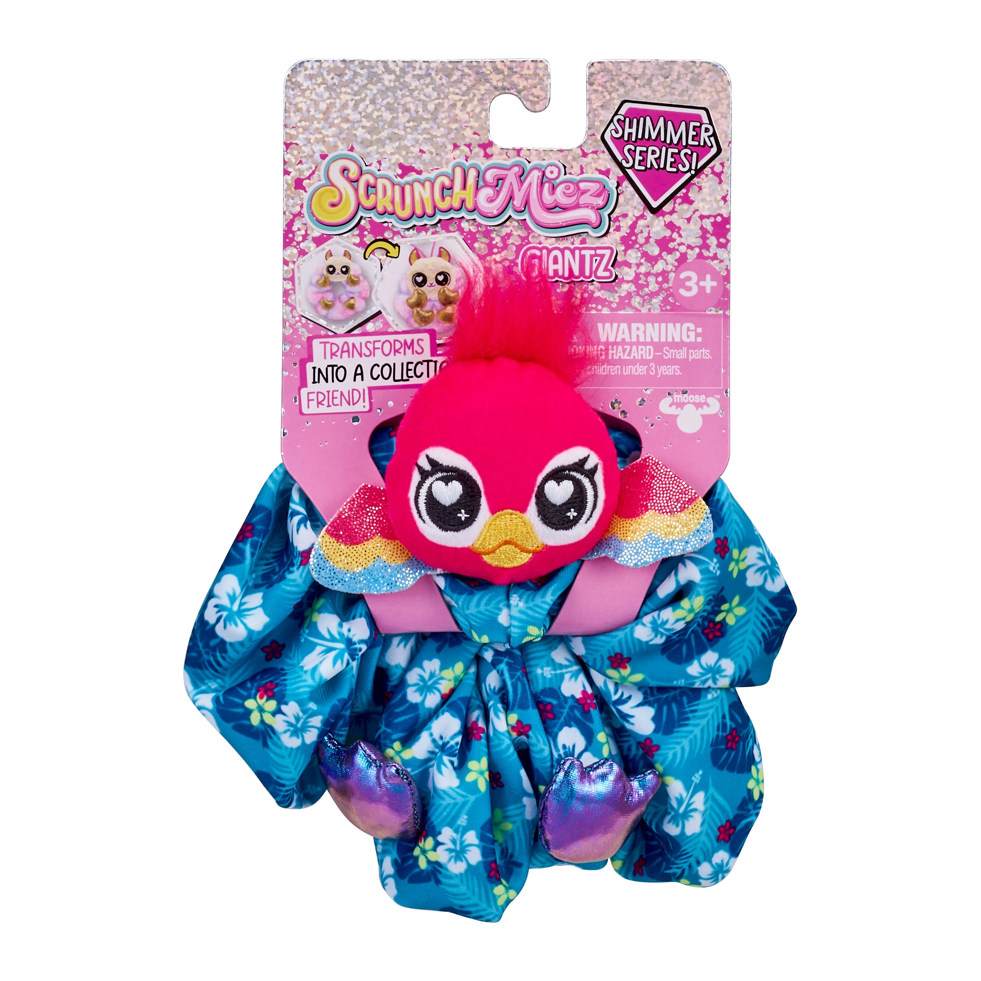 Scrunchmiez Series 2 Shimmer Series Giantz Pack Bird