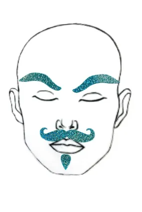 Seafoam "Dapper" Facial Fashion Kit