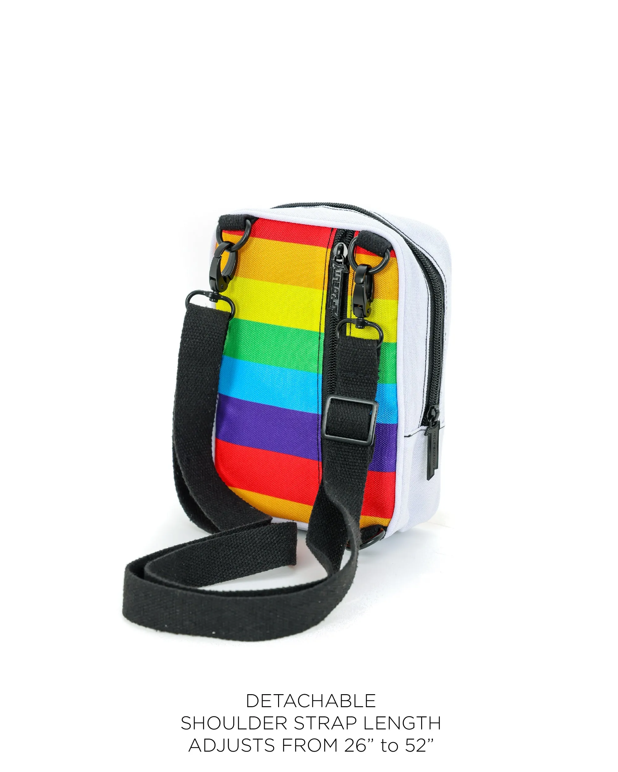 Sidekick |Crossbody Sling Bag |PRIDE Rainbow Stripe