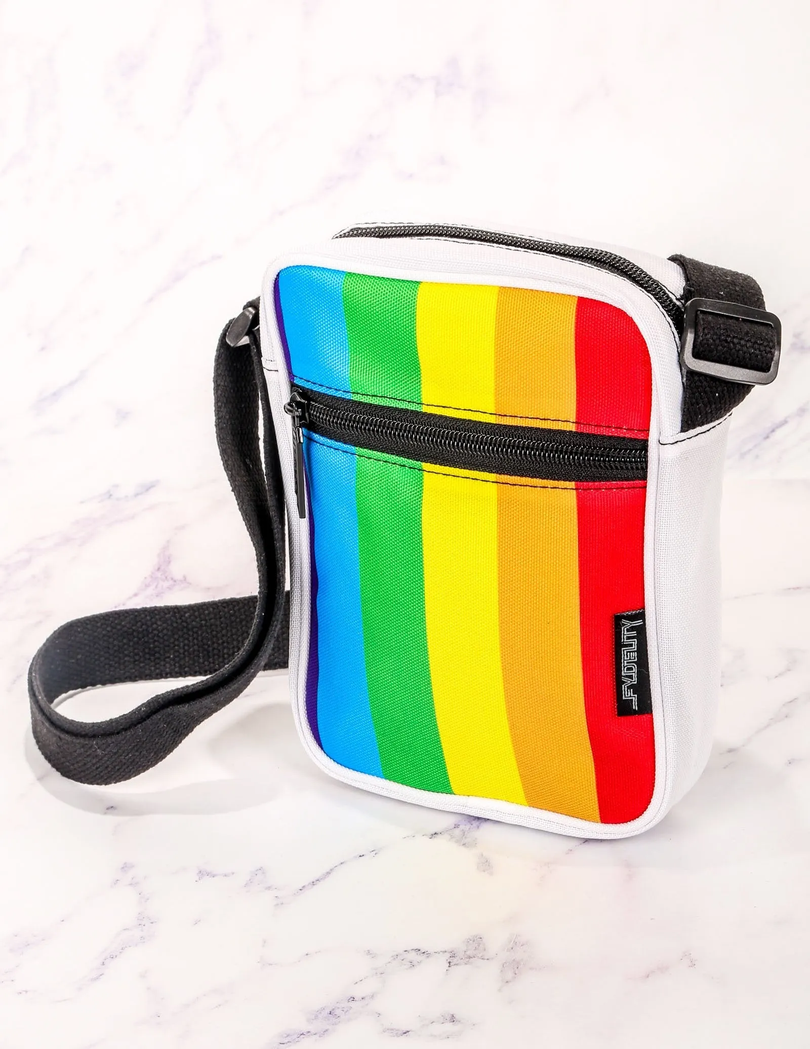 Sidekick |Crossbody Sling Bag |PRIDE Rainbow Stripe