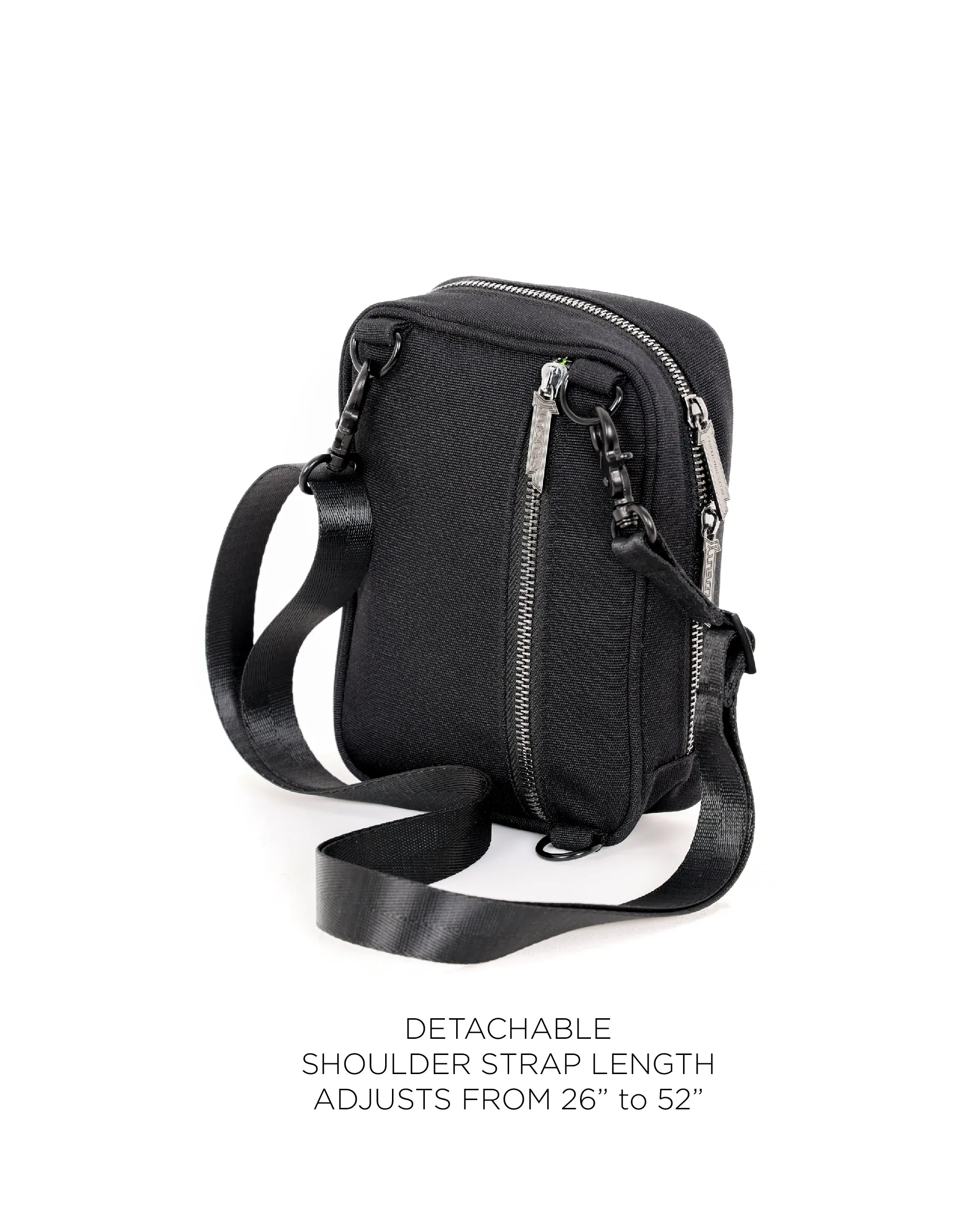 Sidekick | Crossbody Sling | Recycled RPET | Black