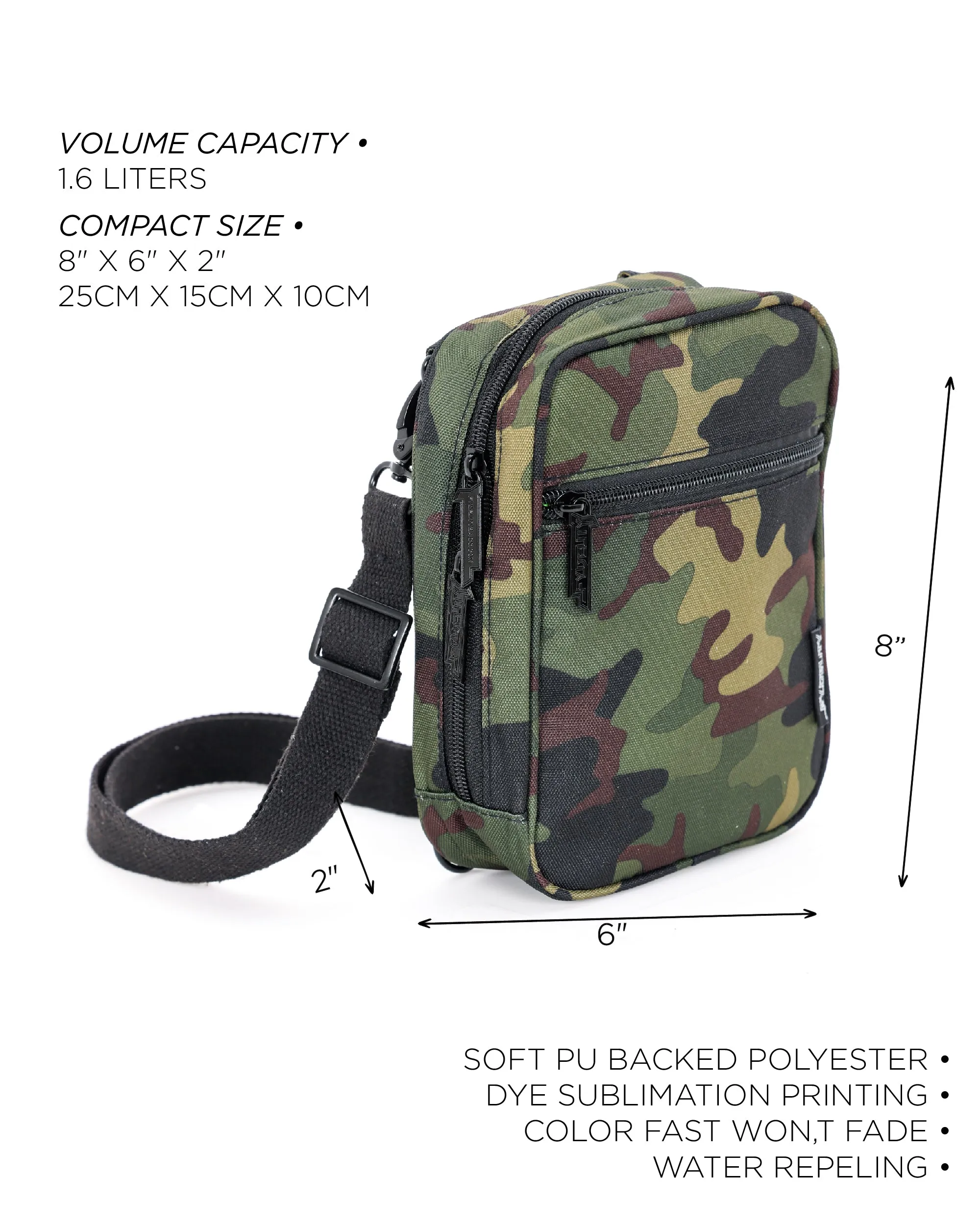 Sidekick | Crossbody Sling | Recycled RPET | Camouflage