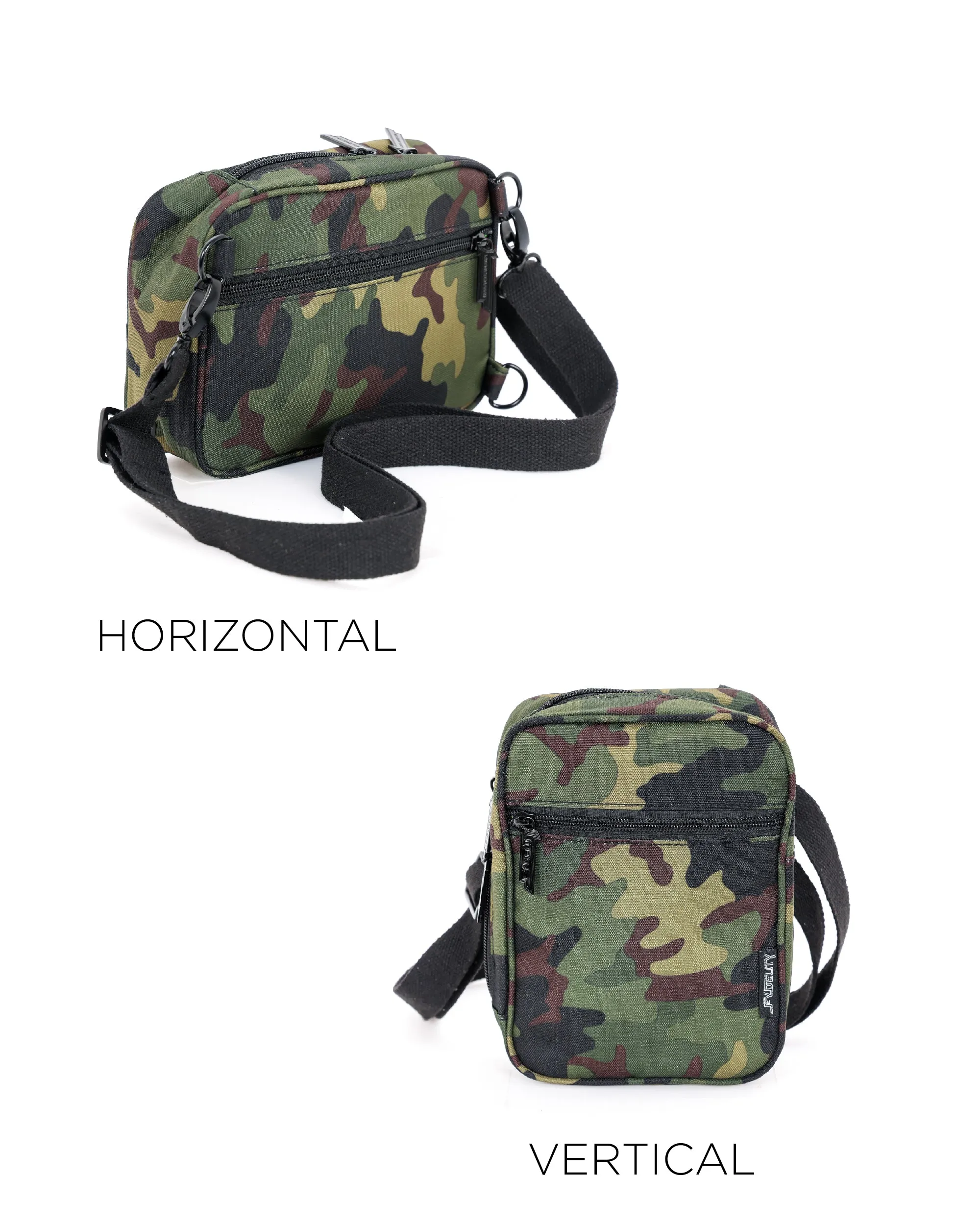 Sidekick | Crossbody Sling | Recycled RPET | Camouflage