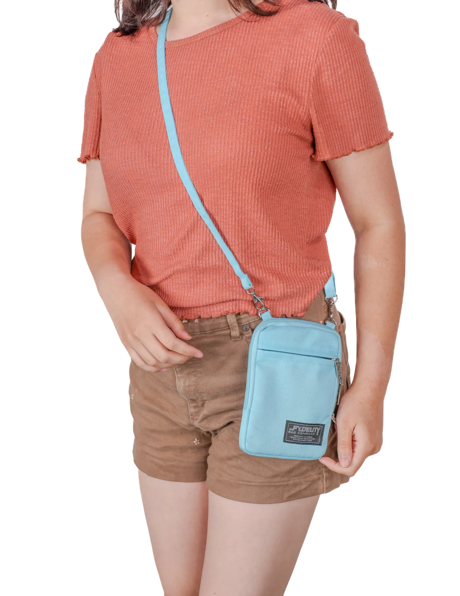 Slim Shady Bag | Crossbody | Recycled RPET | Powder Blue