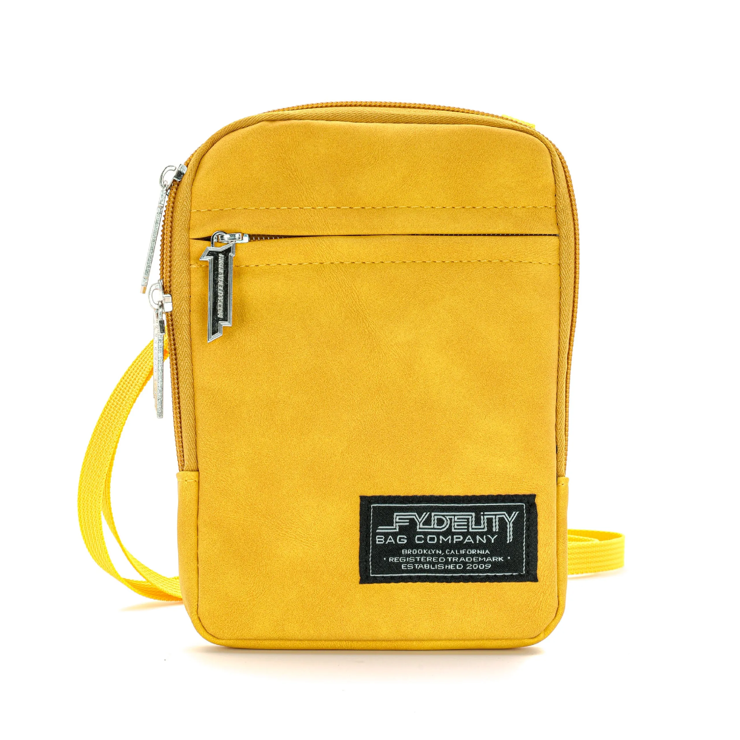 Slim Shady Bag | Crossbody | Vegan Mustard