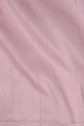 Strawberry Cream Pink Dupioni Silk Fabric