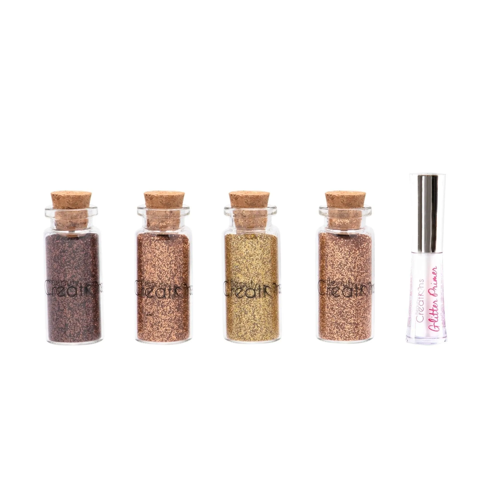 Sunkissed Glitter Set w/Glitter Primer (#9, 8, 5, 6, & GLITTER PRIMER)