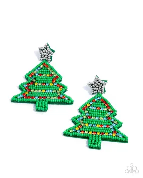 Tannenbaum Tapestry - Multi Earrings