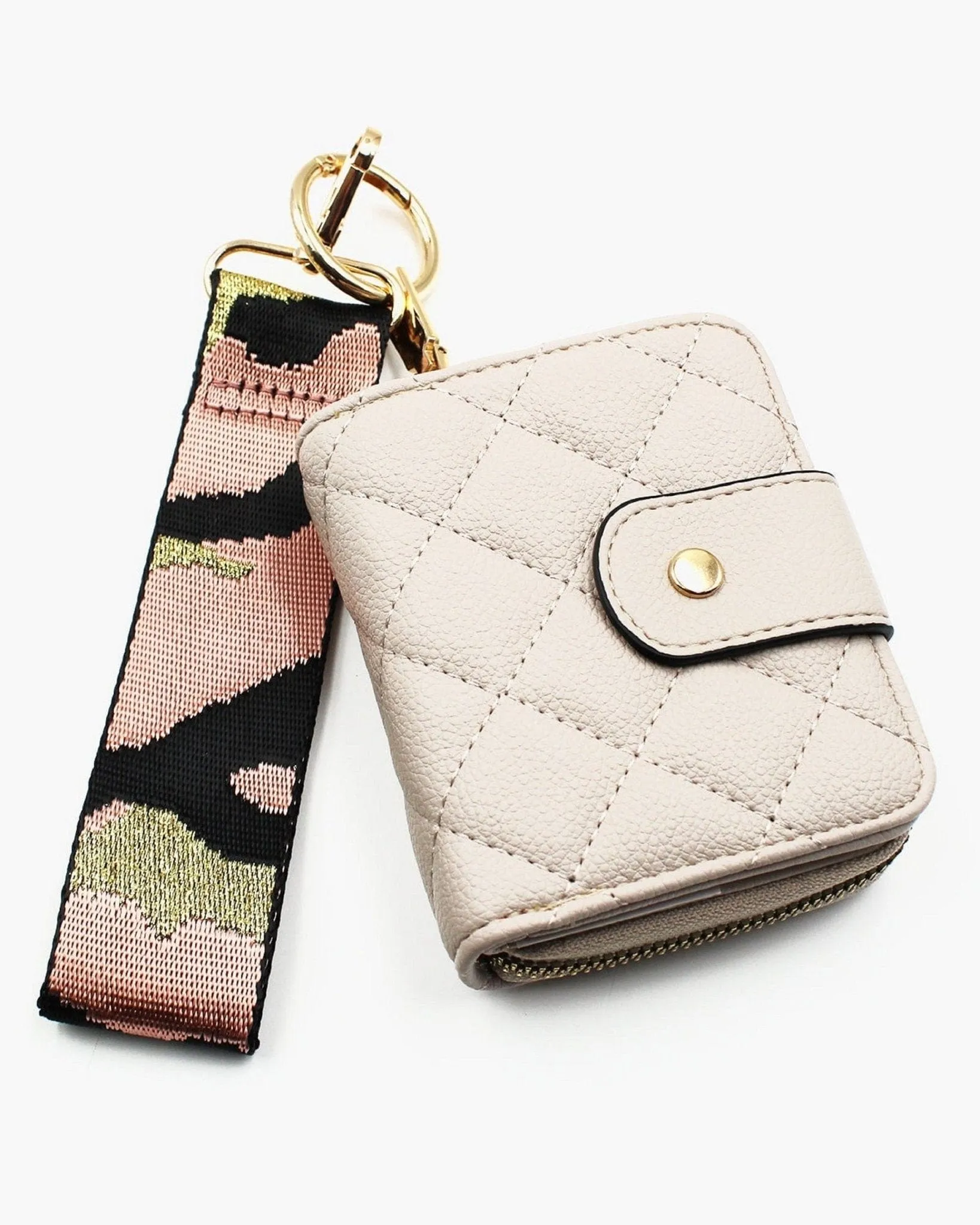 TG10274 Shimmer Camo Keychain Wristlet