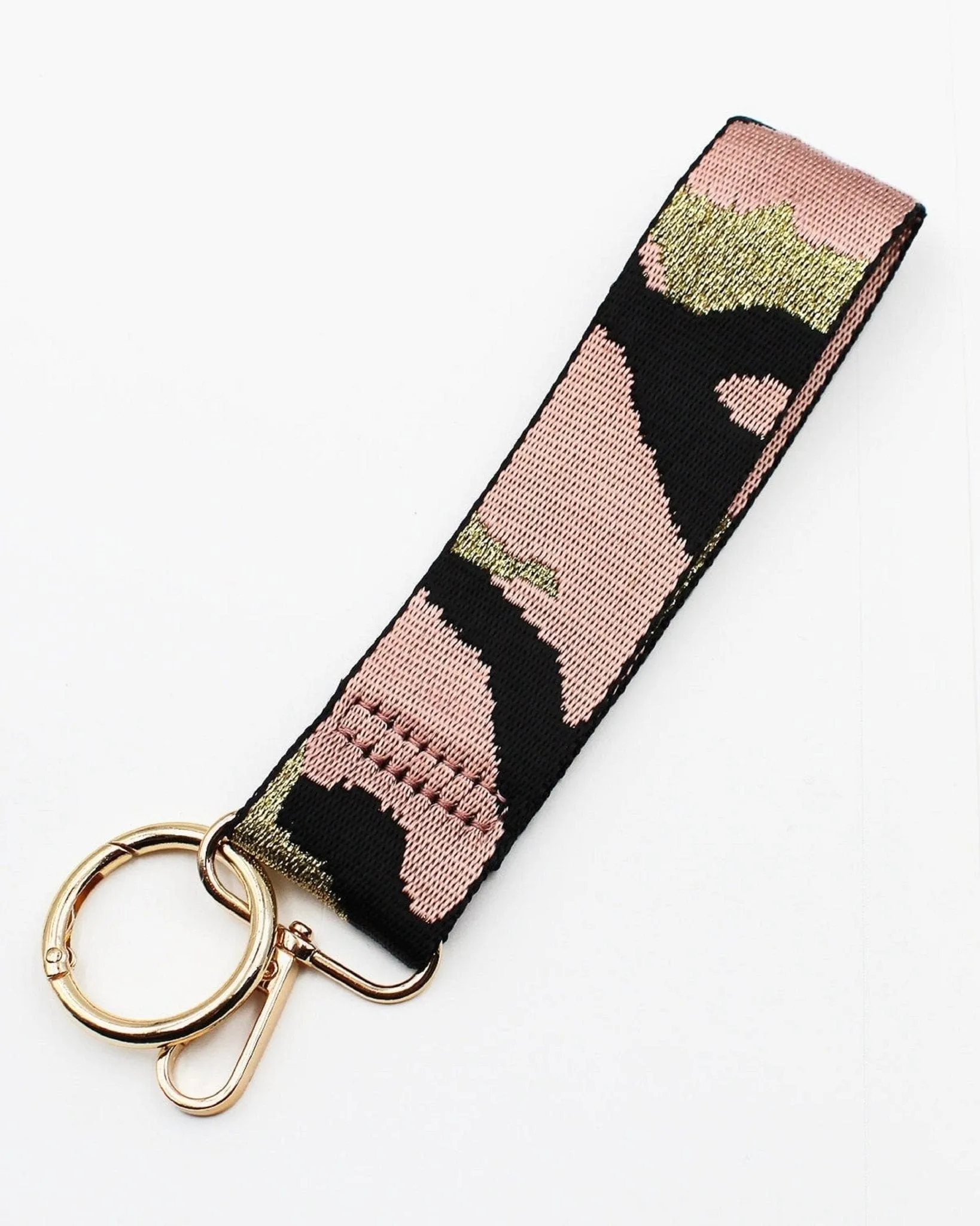 TG10274 Shimmer Camo Keychain Wristlet