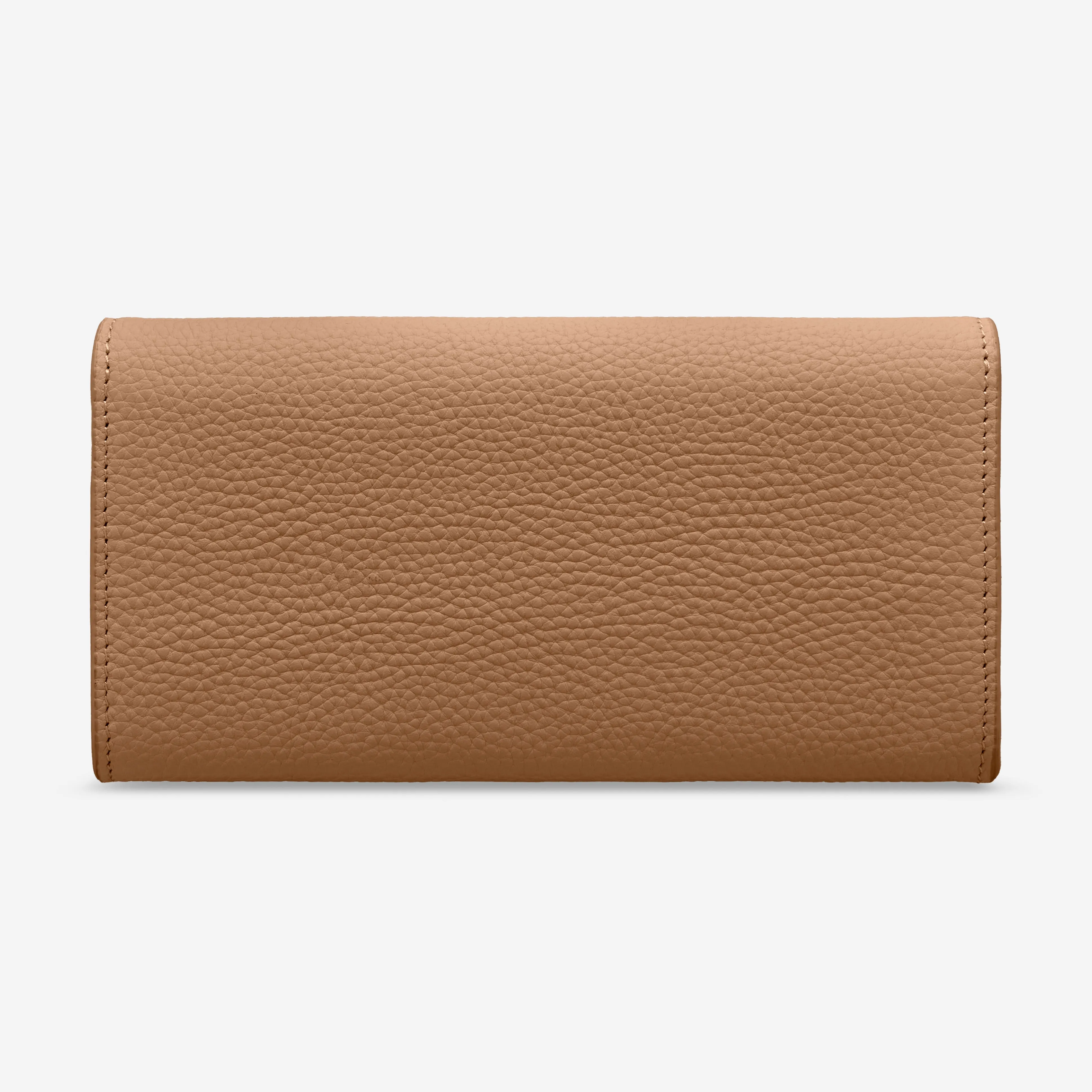 The Long Flap Wallet - Sandstone Lily