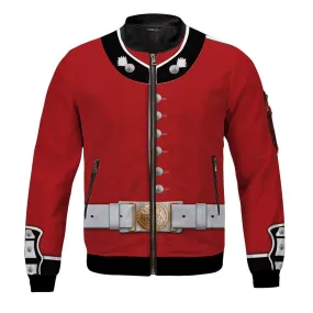 The Queen Guards Uniform United Kingdom Bomber Jacket