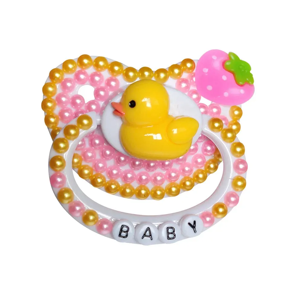 Tiny Duck Deco Pacifier