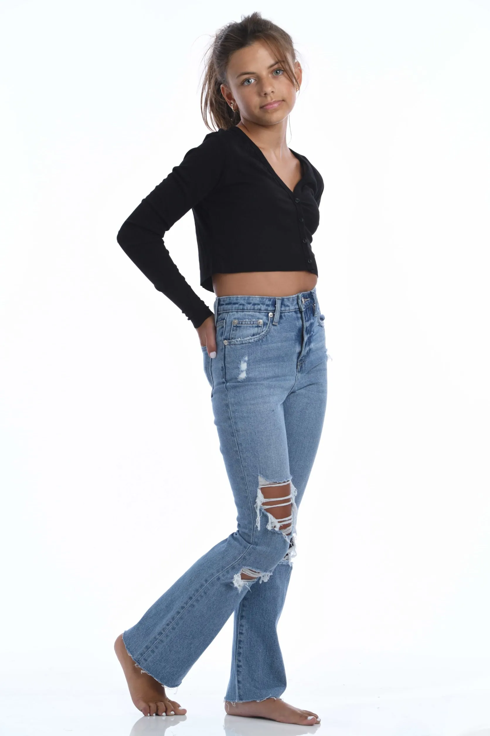 TWEEN LA NO-STRETCH JEANS